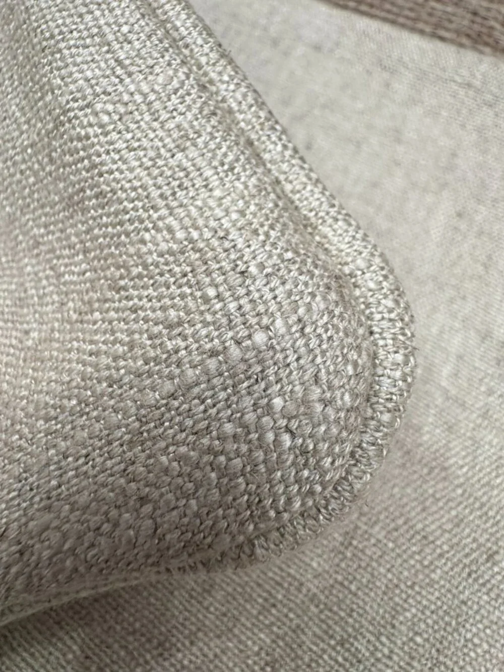 RH Restoration Hardware Custom Italian Pietro Solid Piped Lumbar Pillow Cover